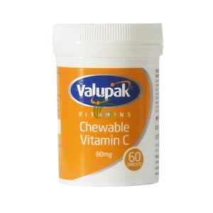 VALUPAK CHEWABLE VITAMIN C 80MG