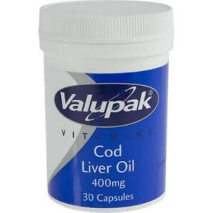 VALUPAK COD LIVER OIL 400MG