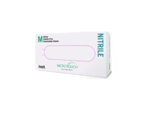 Ansell White Nitrile Gloves