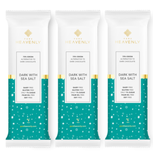 MILK CHOCOLATE ALTERNATIVE DARK WITH SEA SALT
