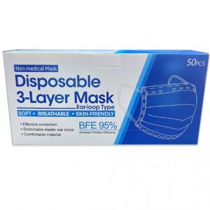 3 Ply Disposable Face Masks