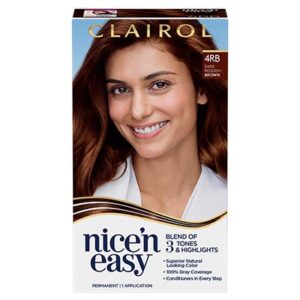 Clairol Nice N Easy 4rb Dark Red Brown