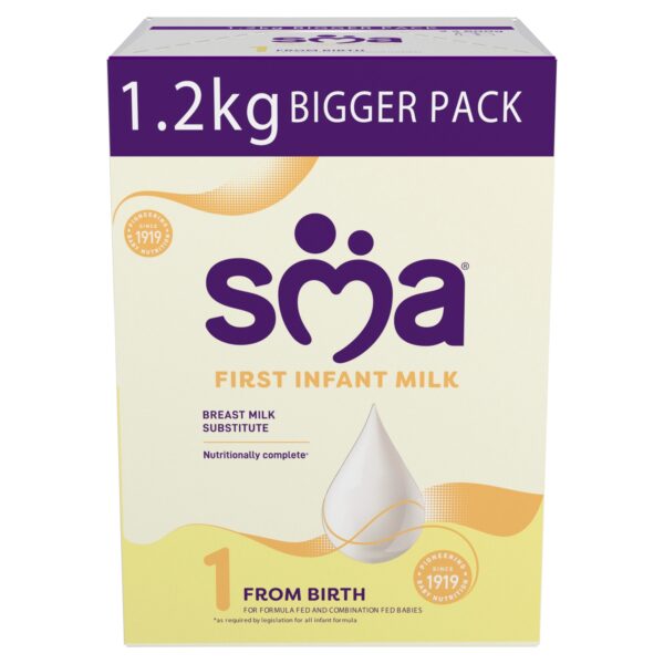 Sma Pro 1 From Birth First Infant Milk 2 x 600g