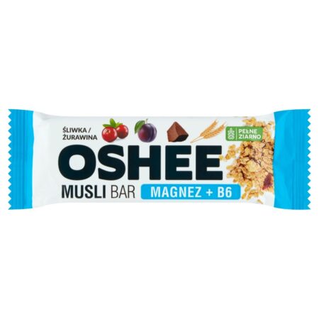 Oshee Vitamin Musli Bar Sliwka / Zuranwina 40g