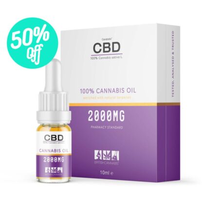 CBD REFINED 2000MG OIL