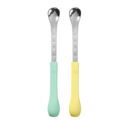 FIRST SPOON SILICONE AN METAL