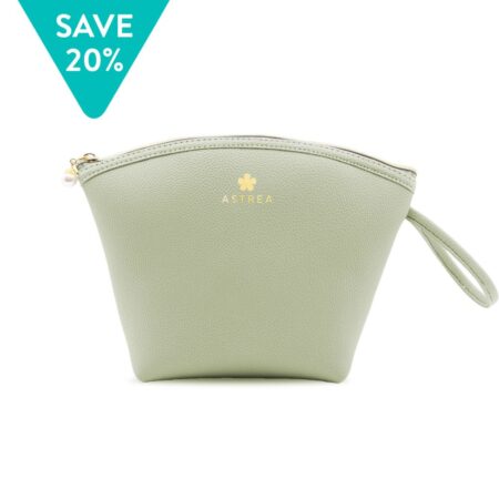 MAYFAIR MED ZIP TOP BAG GREEN