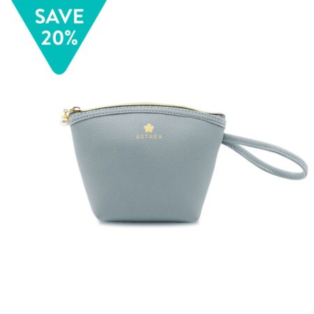 MAYFAIR SMALL ZIP TOP BAG BLUE