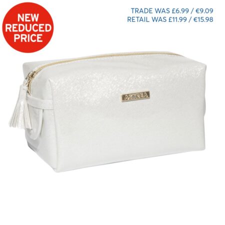 LA FUENTE BOXY COSMETIC BAG CREAM