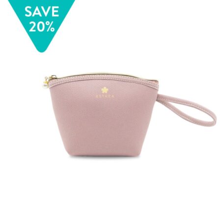MAYFAIR SMALL ZIP TOP BAG PINK