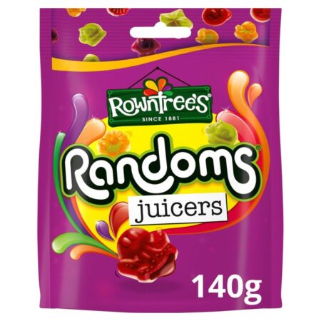 Rowntree’s Randoms Juicers Sweets Sharing Pouch 140g