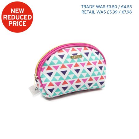 TOBARRO SMALL ZIP TOP COSMETIC BAG