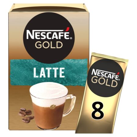 Nescafe Gold Latte 8 Mugs 124g
