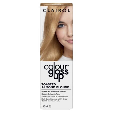 CLAIROL INSTANT TONING GLOSS TOASTED ALMOND BLONDE