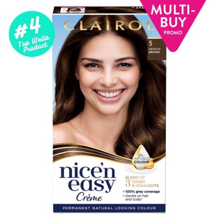 NICE N EASY MEDIUM BROWN 5
