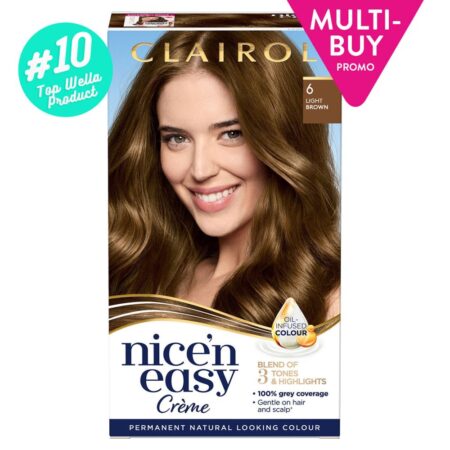 NICE N EASY LIGHT BROWN 6