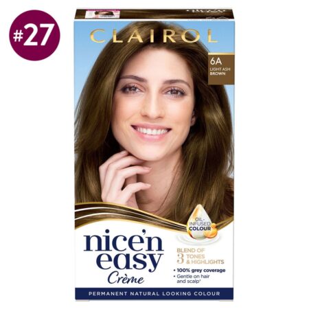 NICE N EASY LIGHT ASH BROWN 6A