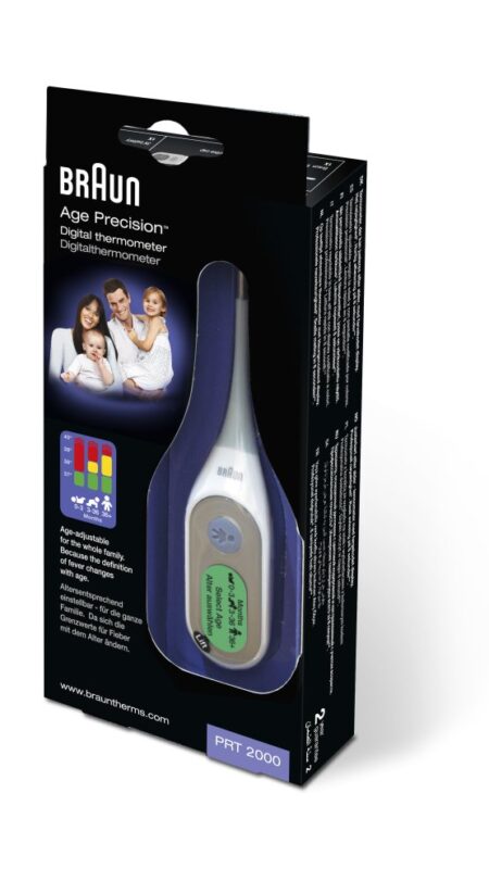 BRAUN AGE PRECISION DIGITAL STICK THERMOMETER