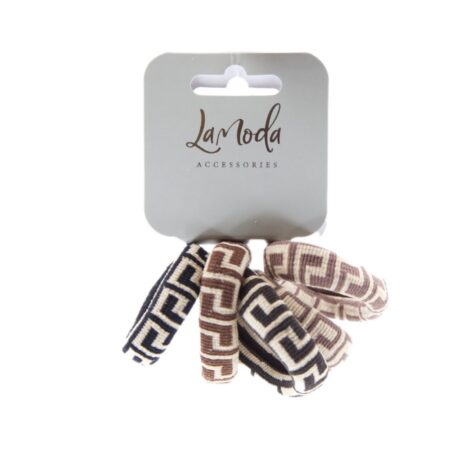 CHEVRON MEANDER PONYTAILERS