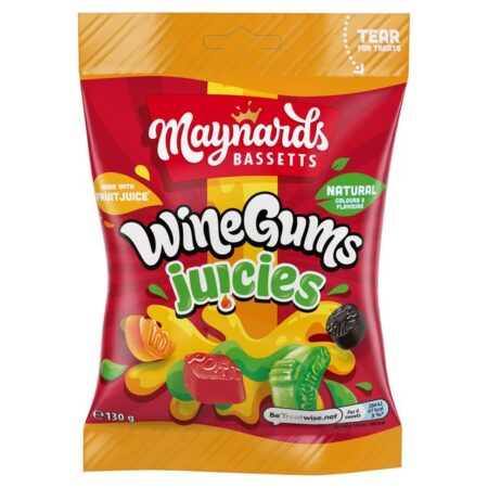 Maynard Bassett Wine Gums 130g