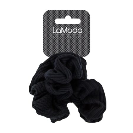 MIXED BLACK SCRUNCHIES