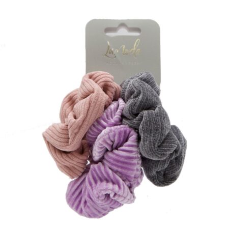 RIBBED SCRUNCHIE SET