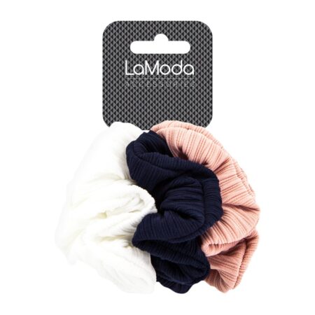 RIBBED SCRUNCHIE SET