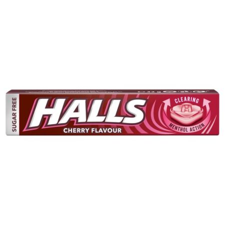 Halls Cherry Sugar Free 9 pack