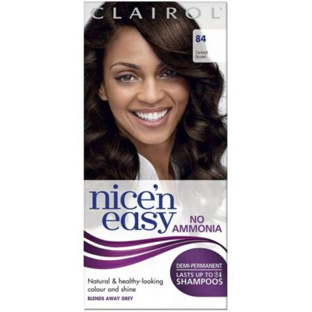NICE N EASYLASTING NEW DARKEST BROWN 84