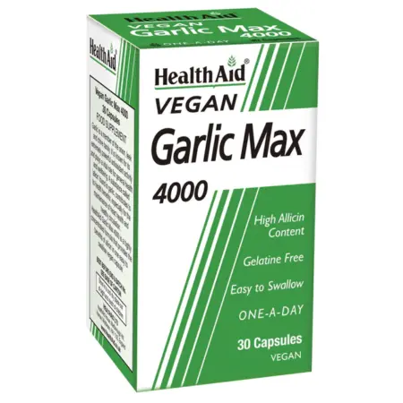 Garlic Max 4000 (Pure Garlic Extract) Vegicaps