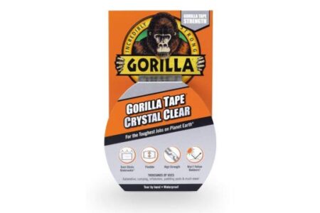 Gorilla Gorilla Tape Crystal Clear 8.2m