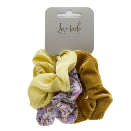 FLORAL & TEXTURED SCRUNCHIES