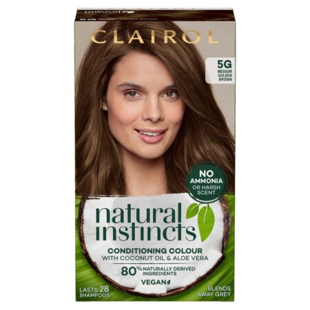 NATURAL INSTINCTS MED GOLD BRWN 5G
