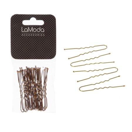 HAIR PINS MEDIUM BROWN