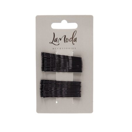 HAIR GRIPS MEDIUM BLACK