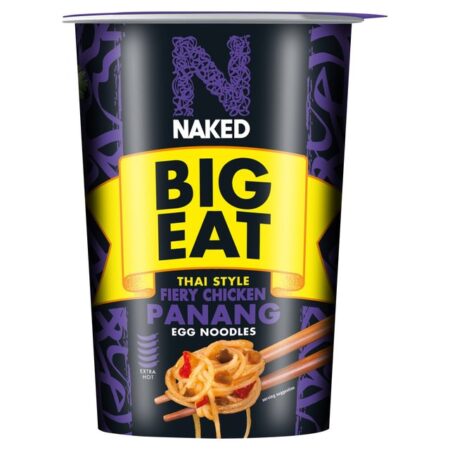 Naked Noodle The Big One Thai Fiery Chicken Panang 104g