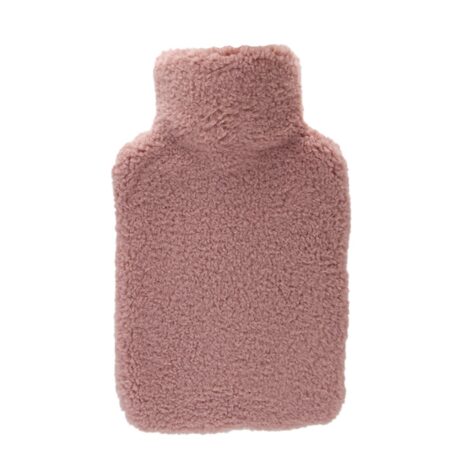 SOFT TEDDY FUR HOT WATER BOTTLE