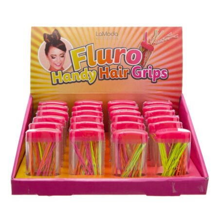 HANDY HAIR GRIPS FLURO
