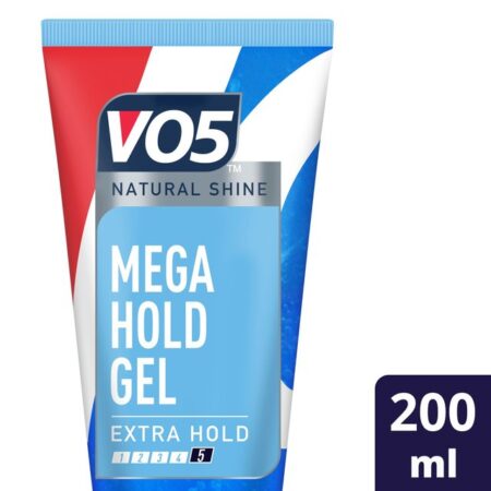 VO5 Mega Hold Styling Gel 200ml