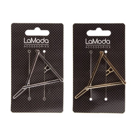 METALLIC TRIANGLE CLIP