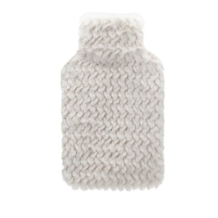 PREMIUM FUR TEXTURED HOT WATER BOTTLE