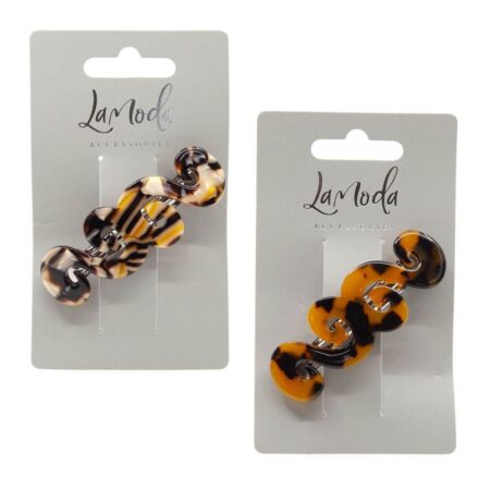 TORTOISESHELL HAIR CLIPS