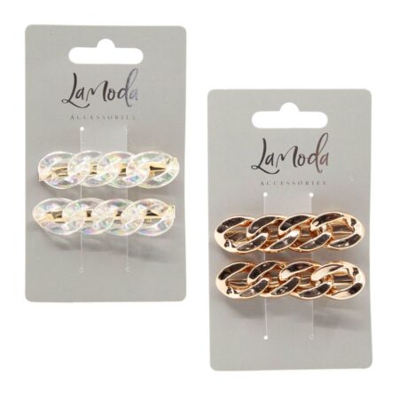 BRAIDED HAIR CLIPS – GLD & HLO