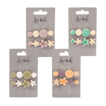 MARBLE HAIR CLIPS