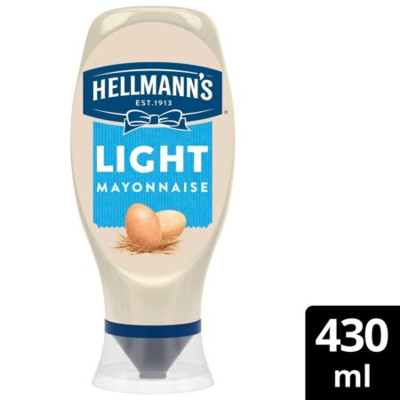 Hellmann’s Light Squeezy Mayonnaise 430ml