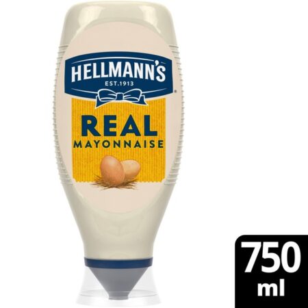 Hellmanns Real Mayo Sqzy 750ml