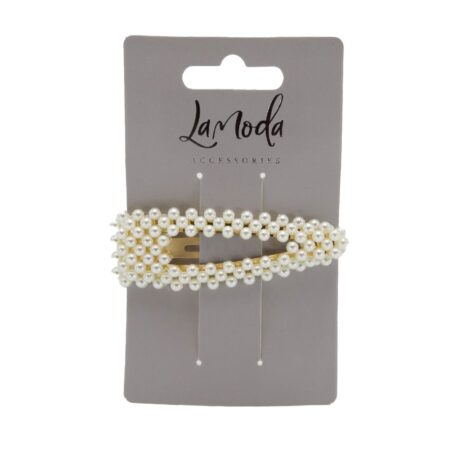 LARGE PEARL HAIR CLIP