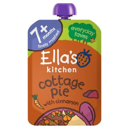 Ella’s Kitchen Organic Cottage Pie Baby Food Pouch 7+ Months 130g