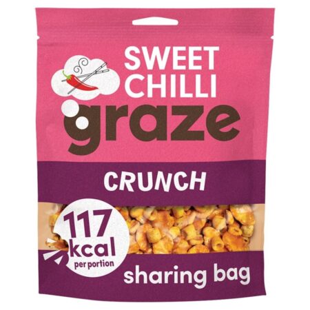 Graze Sweet Chilli Crunch Sharing Bag 104G