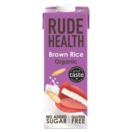 Rude Health Long Life Organic Brown Rice Milk Alternative 1L